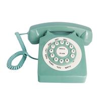Telefone fixo Benotek Beneno Retro Green Classic Design