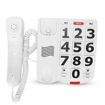 Telefone fixo com fio Acogedor LD-265 para idosos Telefone fixo com fio Acogedor LD-265 para idosos