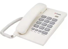 Telefone fixo com fio ibratele c/ pausa e rediscagem