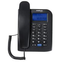 Telefone Fixo com Fio Intelbras, Viva-Voz, Uso Mesa ou Parede TC 60 ID - Preto