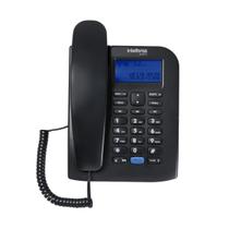 Telefone Fixo com Fio Intelbras, Viva-Voz, Uso Mesa ou Parede TC 60 ID - Preto