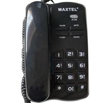 Telefone Fixo com Fio Maxtel MT-3036 Preto