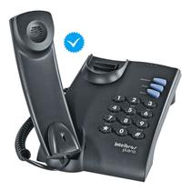 Telefone Fixo Com Fio Pleno Preto Intelbras Oferta Oficial