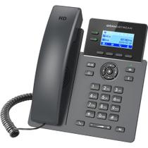 Telefone fixo Grandstream GRP2602 2 linhas LCD de 2,4"