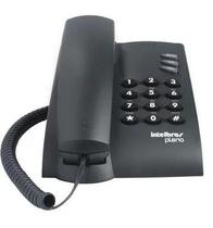 Telefone Fixo Intelbras Pleno Preto