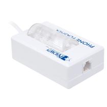 Telefone Fixo Krown Phone Flasher LED 75V Branco Telefone Fixo Krown Phone Flasher LED 75V Branco