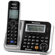 Telefone Fixo Panasonic Kx Tg7841Lc Com Chamada Em Espera Preto Prata