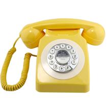 Telefone fixo Sangyn Retro Classic Vintage Red Telefone fixo Sangyn Retro Classic Vintage Red