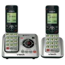 Telefone fixo VTech VTCS6629-2 DECT 6.0 Sistema de 2 aparelhos
