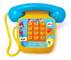 Telefone Galinha Pintadinha Foninho Infantil Musical - Elka