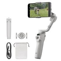 Telefone Gimbal DJI Osmo Mobile 6 de 3 eixos com rastreamento de objetos cinza