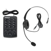 Telefone Headset Com Base Discadora Hsb50 Intelbras