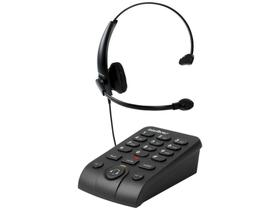 Telefone Headset Intelbras com Base Discadora - Cancelador de Ruídos Telefone Headset Intelbras com Base Discadora - Cancelador de Ruídos