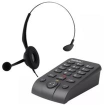 Telefone Headset Telemarketin Intelbras aumento na qualidade - A.R Variedades MT