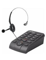 Telefone Headset Tiara Hsb 50 Com Base Discadora Intelbras