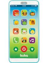 Telefone Infantil Baby Phone com Som Azul - Buba