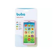 Telefone Infantil Baby Phone Rosa Buba 6842