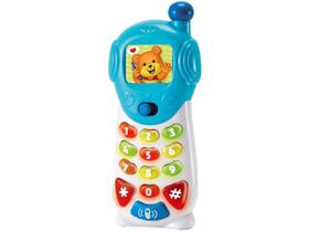 Telefone Infantil com Sons e Luzes - Celular Luminoso Falante - Winfun