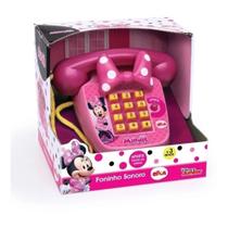 Telefone Infantil Foninho Sonoro Minnie - Elka 1061