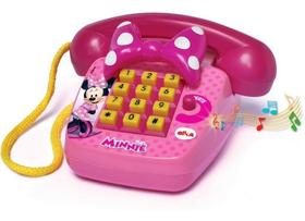 Telefone Infantil Musical - Foninho Da Minnie - Disney Elka