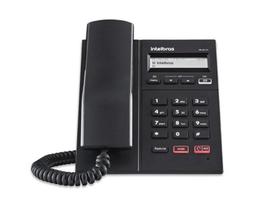 Telefone Intelbras Com Fio e Com Identificador - Preto - TIP125