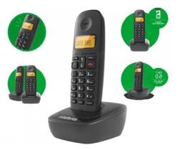 Telefone Intelbras S/Fio C/ Id Ts 2510 Preto