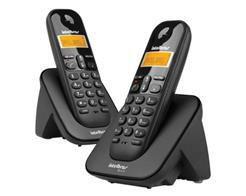 Telefone Intelbras sem Fio TS3112 Preto - 4123102
