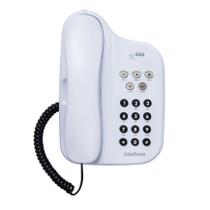 Telefone Intelbras TC500 Branco - Mesa e Parede com 5 Funções