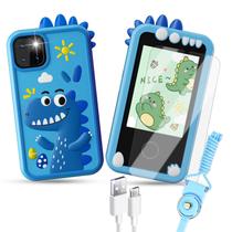 Telefone inteligente WINWEND para crianças HD com câmera dupla azul Telefone inteligente WINWEND para crianças HD com câmera dupla azul