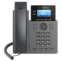 Telefone IP básico Grandstream GRP2602G com 2 linhas