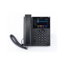 Telefone IP Empresarial Polycom VVX 350 com 6 Linhas