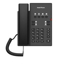 Telefone IP Fanvil H1 Hotel 2 Linhas SIP PoE Preto Telefone IP Fanvil H1 Hotel 2 Linhas SIP PoE Preto