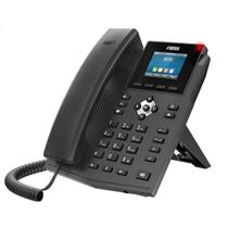 Telefone IP Fanvil X3S Pro - 4 Linhas SIP. 5 Conferências e Controle EHS