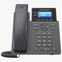 Telefone IP Grandstream 4 linhas, 2 portas de rede 10/100 e POE, Visor LCD, Preto - GRP2602P