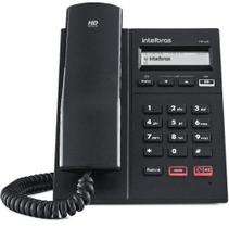 Telefone IP Intelbras TIP 125i com Display Gráfico, Viva-Voz, Áudio em HD, Conexão e Tecla Dedicada para Headset RJ9