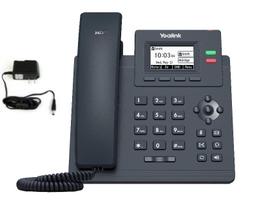 Telefone IP Yealink T31G Gigabit PoE com 2 contas SIP