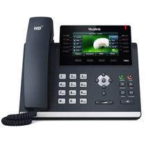 Telefone IP Yealink T46S, 16 linhas, LCD colorido de 4,3", Gigabit Ethernet
