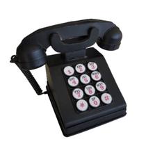 Telefone Mesa Metal Retro