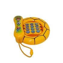 Telefone Musical Amarelo - JR Toys