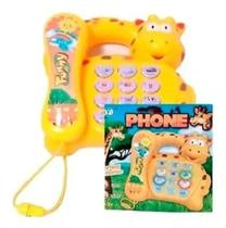Telefone Musical Infantil Brinquedo Educativo - SHUYI