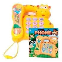 Telefone Musical Infantil Brinquedo Educativo