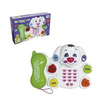 Telefone Musical Infantil Cachorro Puppy Luz/Pilha Wellkids