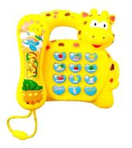 Telefone Musical Infantil Educativo Girafa