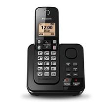 Telefone Panasonic Kx Tgc360 Bin Preto 2V 1 Unidade