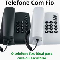 Telefone Pleno Com Fio Casa Escritórios Tecnologia Chamadas Telefonia Comércios Discagem Redial