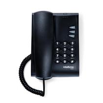 Telefone Pleno Intelbras sem chave Preto