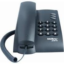 Telefone Pleno Preto Intelbras