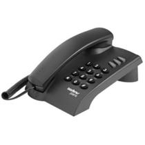 Telefone Pleno S/Chave Com Fio Preto - Intelbras