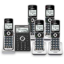 Telefone residencial sem fio VTech VS306-5 DECT 6.0 com aparelhos Bluetooth 5