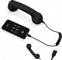 Telefone retrô para iPhone e Android com microfone e alto-falante Telefone retrô para iPhone e Android com microfone e alto-falante